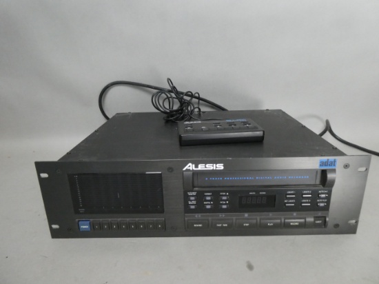 Alesis ADAT 8 Track Professional Digital Audio Recorder w/ Remote