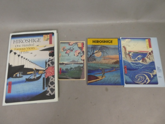 Lot 4 Ando Hiroshige Japanese Woodblock Print Books