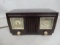GE General Electric Model 535 Maroon Plastic Tube Radio Alarm Clock