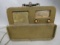 Airline Canvas Covered Tube Portable Table Top Radio