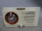 GE General Electric Model 67 White Bakelite Radio Alarm Clock