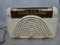 Crosley Model 9-118W White Bakelite Art Deco Table Top Tube Radio