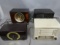 Lot 4 Old Plastic Radios Airline RCA Victor Zenith Potter LaFarge