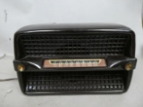Philco Model 49-505 Maroon Plastic Tube Table Top Radio
