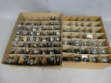 Lot 90 Vintage Assorted Radio Vacuum Tubes