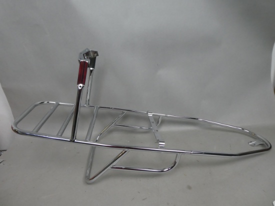 NOS Whizzer Motorcycle Reproduction Chrome Rear Carrier