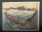 Scene on the Taki-no-kawa River by Katsushika Hokusai Repro Japanese Woodblock Print