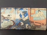 Japanese Woodblock Print by Toyokuni III Kunisada From 1852