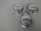 Set 3 Jaguar XKE E-Type Spinner Knock-off Wheel Caps