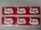 6 Pack of Unused Vintage Rahrs Beer Labels from Rahr Green Bay Brewing Corp