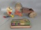 Lot of Vintage Toys Including Cragstan Xylophone and Fisher Price Ziggy Zilo