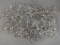 Assorted Vintage Clear Crystal Chandelier Prisms and Droplets