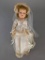 Effanbee Bride Doll in Wedding Dress Made in USA