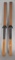 Vintage Wooden Skis with Metal Bindings from Mid-20th Century