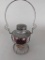 Penn Central Railroad Dressel Lantern with Red Globe