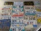 Lot of 43 Assorted License Plates From Various Regions