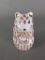 Royal Crown Derby Hamster Paperweight Silver Stopper LIV 1991