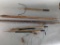 Antique Bamboo Fishing Rods and Spear Fishing Tools