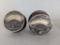 Two Weston Electrical Instrument Co Eclipsed Voltmeters