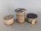Antique Spools of Cloth Covered Wire by Rome Wire Company