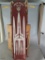 Space Rocket XS 17 Vintage Sled with Grip Control and Red Finish