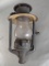 Dietz Pioneer Kerosene Lantern with Glass Globe and Metal Frame