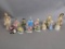 Lot of Ceramic Figurines Featuring People and Animals