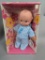 Kewpie Sleeper Doll in Original Packaging with Blue Pajamas