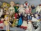 Handmade and Fabric Dolls in Various Styles Large Lot