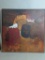 Abstract Acrylic Painting by Anthony Vaiksnoras Signed 1969