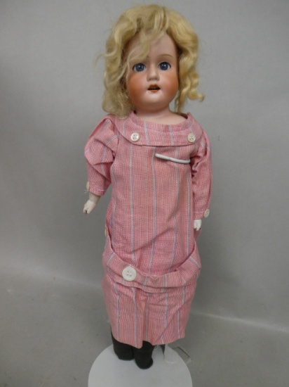Antique Morimura Brothers Japan Porcelain Soft Body Doll