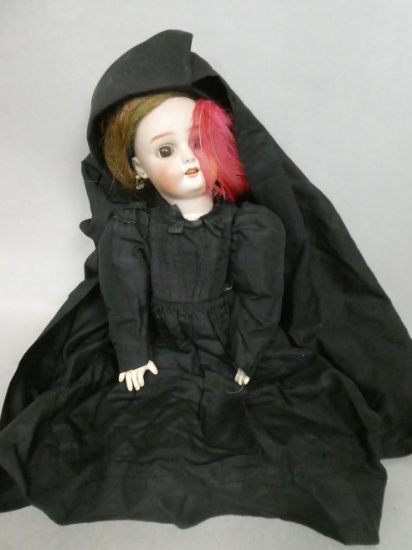 Antique Simon & Halbig German Porcelain Head Composition Body Doll