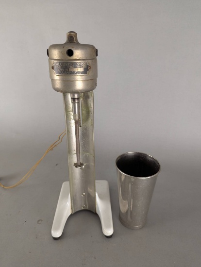 Gilchrist No 22 Drink Malt Shake Mixer with Metal Cup