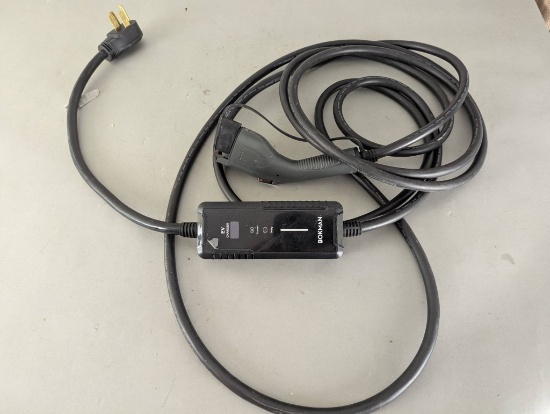 Bokman Portable EV Charger with 25-Foot Cable and 120V-240V Range