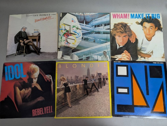 Vinyl Records Featuring Various Artists and Albums