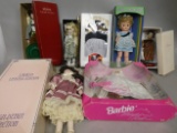 Lot 7 Assorted Dolls in Boxes Barbie Paulinettes Brinns Lauren Tiny Treasure