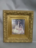 Robert Morisson Portrait of Joyce & Monica Shaw Giclee Painting on Canvas