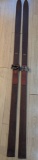 Northland Ski Manufacturing Co Wooden Skis with Metal Bindings