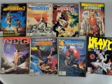 Collection of Marvel and Heavy Metal Magazines Featuring Bizarre Adventures