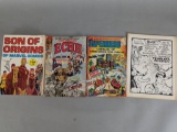 4 Comic Books Son of Origins Not Brand Echh Cartoon Show Superhero Catelog
