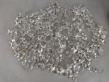 Collection of Vintage Clear Chandelier Crystal Prisms and Drops