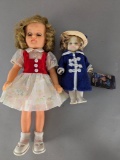 Pair of Shirley Temple Dolls with Vintage Outfits