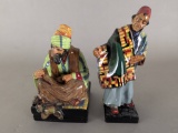 Royal Doulton Figurines Cobbler and Carpet Seller