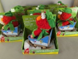 10 Sesame Street Elmo Animated Holiday Table Pieces with Music New