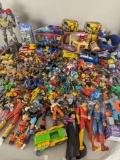 Huge Lot Action Figures Including Dragon Ball Space Jam Toy Story etc