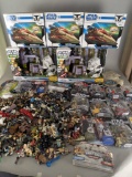 Huge Lot of Star Wars Action Figures Vehicles and Playsets