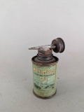 Early Mona Motor Oil Can with Spout for Lubricating and Penetrating Quarter Pint