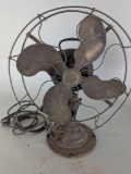 Emerson Electric Three Speed Fan with Brass Blade & Cage 21646