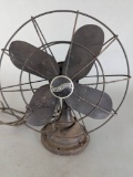 Westinghouse Oscillating Table Fan with Original Finish and Guard