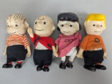 Four 1966 Boucher Associates Peanuts Pocket Dolls